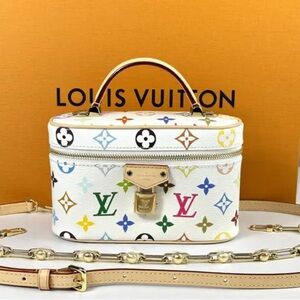 LV x TM vanity with crossbody chain NIB
